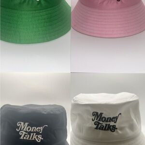 Green and Pink Bucket Hats Classic Style Accessories